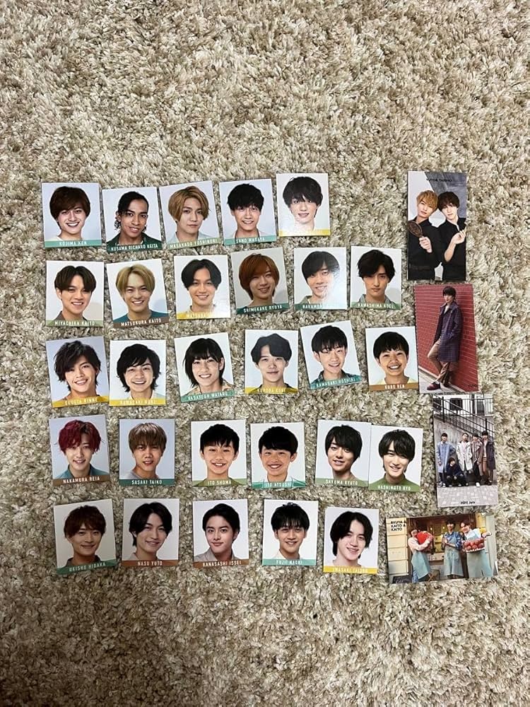 ジャニーズ ジャニーズJr. 厚紙 デタカ